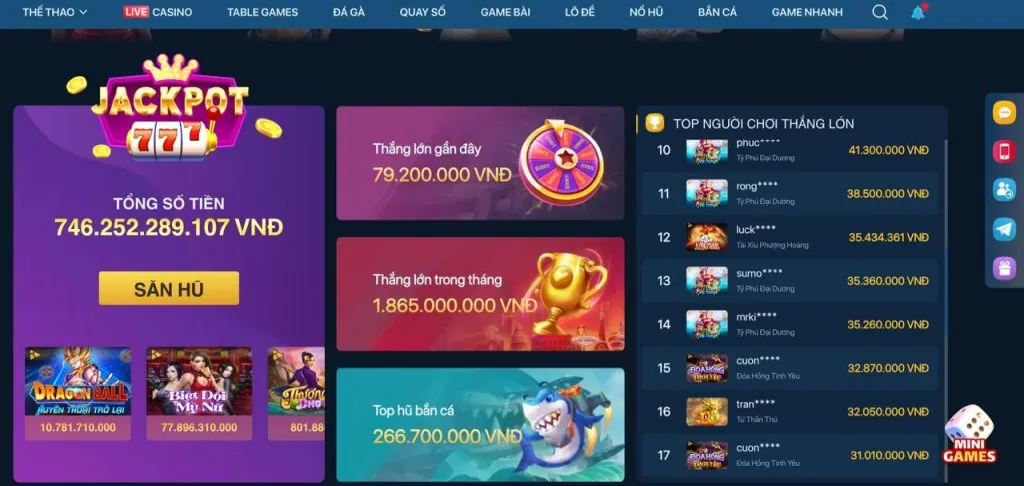 Game Vua Bắn Cá